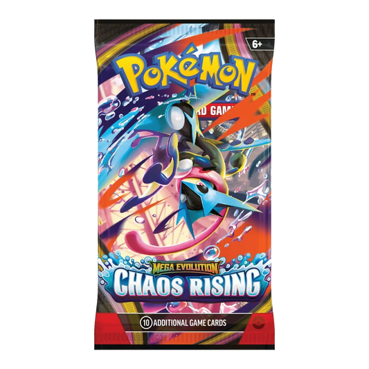 Pokémon Mega Evolution Chaos Rising Booster Pack